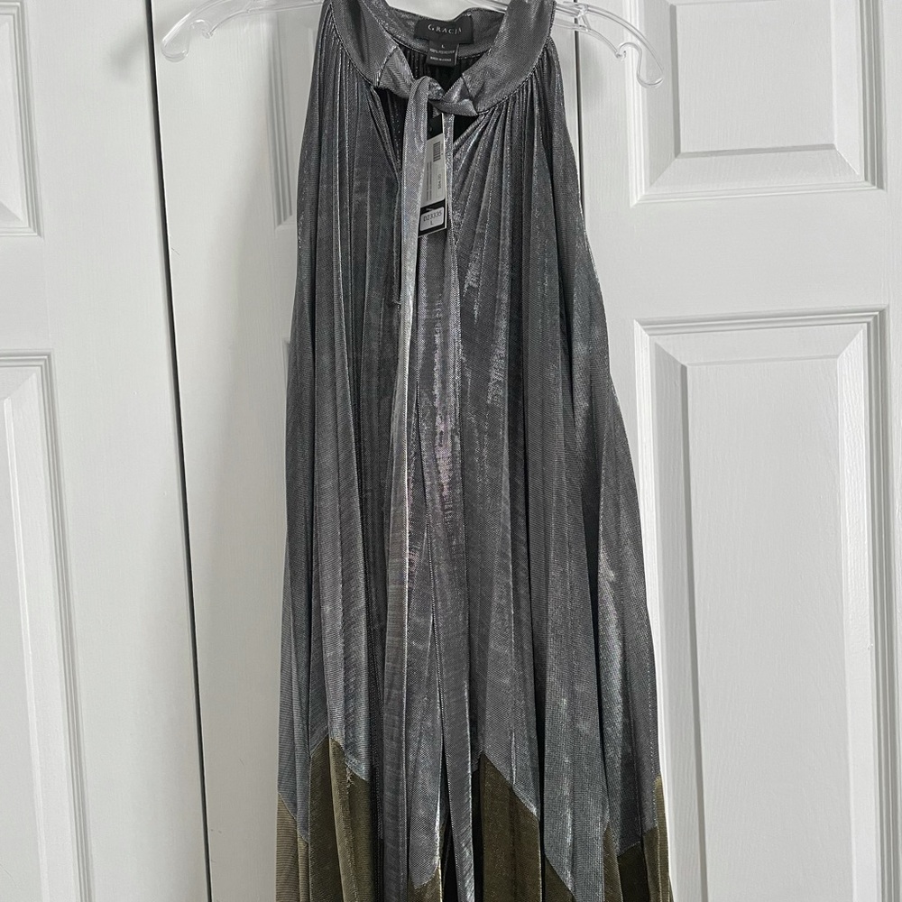 Gracia Size Large 2-tone dress